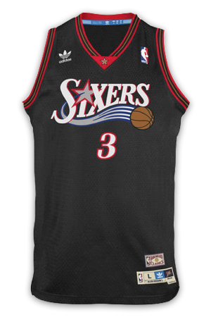 76ers jersey history