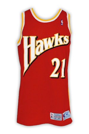 atlanta hawks jersey history