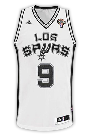 san antonio spurs alternate jersey