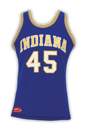 indiana pacers jersey history